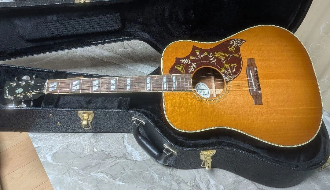 Gibson Hummingbird Standard 2015 Heritage Cherry Sunburst con estuche rígido ...