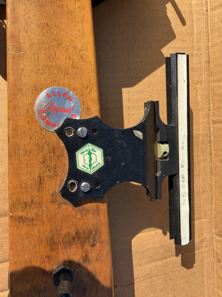 Винтажный оригинальный составной лук Allen Billings MO ранняя модель 1970-е полная коробка - Изображение 2 из 4