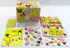 Mister Donut x Pokemon 2023 Lucky Bag Set Tote Calendar Towel Stationery