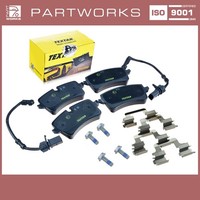 BremsbeläGe FüR Porsche Macan 95B 3.0 S Pr-Nr.1Ke/1Ky Hinten Textar