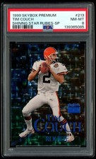 1999 Skybox Premium #213 Tim Couch Shining Star Rubies /15 PSA 8 Rookie Browns