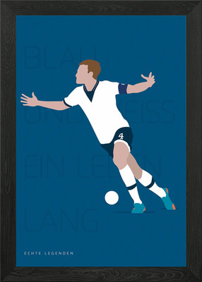 Bene H�wedes // Echte Legenden Framed Wall Art Poster Canvas Print Picture