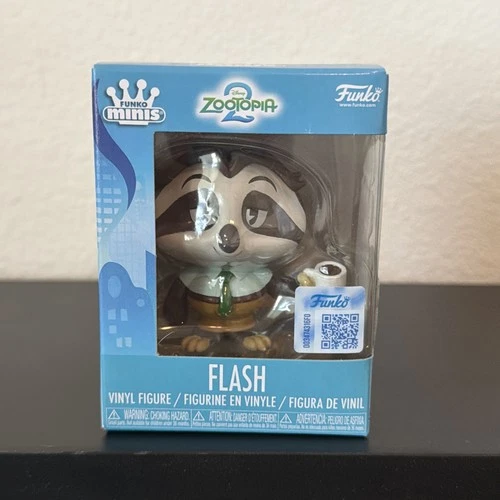 Funko Minis Disney Zootopia 2 Flash Slothmore 3” Vinyl Figure NIB