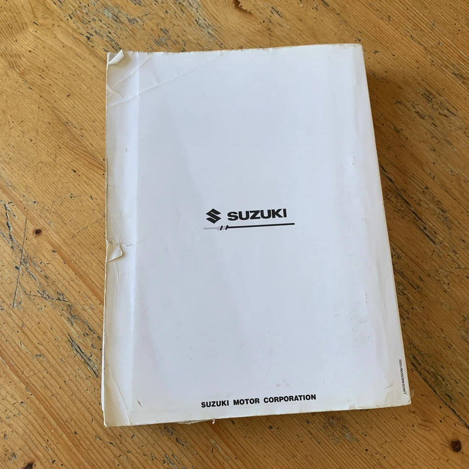 Suzuki SH410 Service Manual Workshop Repair Book - Alto - May 1996 - Image 3 of 4