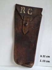 Militaria WW2 Fodero / Fondina cuoio Regio Esercito 2gm