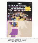 Laserbeak & Frenzy Cardback 1984 Vintage Hasbro G1 Transformers Action Figure