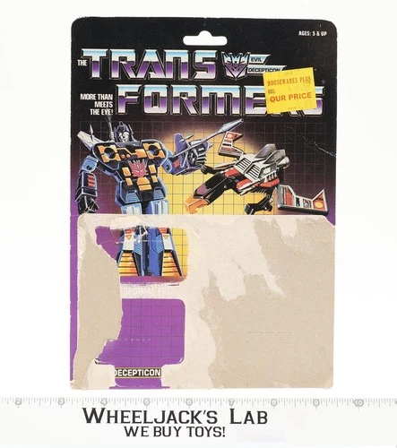 Laserbeak & Frenzy Cardback 1984 Vintage Hasbro G1 Transformers Action Figure