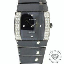 Wert 4.300 Rado Sintra Jubilé 22mm Damen Quarz Brillant Uhr Keramik Fullset xxyy