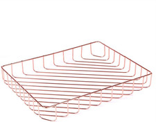 Rose Gold File Organizer for Desk Letter Size Desk Paper Organizer Trays Large C