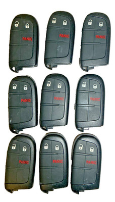 Lot 9 Jeep OEM Keyless Entry Remote Key Fob 2ADPXFI7PE ID AES 6A Chips