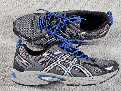 ASICS Gel Venture 5 Shoes Mens Size 12 Gray Blue Trail Running Sneakers T5N3N - Picture 5 of 15