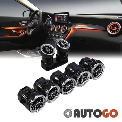 3 Farben Air Vent LED Umgebungslicht für Mercedes Benz C-Klasse W205 GLC X253