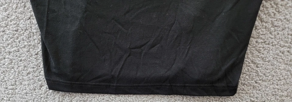 Camiseta sin mangas Alo Racerback para mujer XS negra lisa cuello redondo pulóver sin mangas Foto 3 de 4