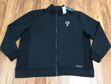 MENS 2XL - NEW Cutter & Buck MLB Philadelphia Phillies Warm-up Track Zip Jacket