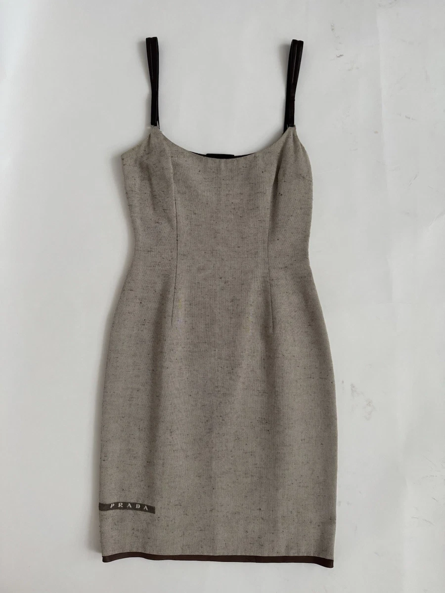 prada linen dress Vintage Miu Miu Bags, Handbags, and Accessories