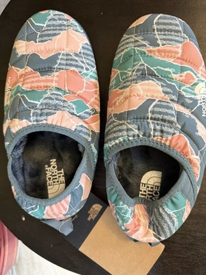 The North Face ThermoBall Mule V Slippers Goblin Blue Porcelain Green US 5