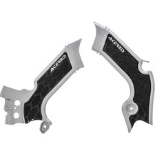 Acerbis X-Grip Frame Guard - Silver/Black 2742601015 