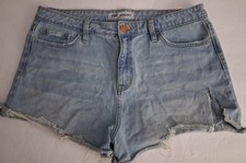 YMI Festival Shorts Denim Collection Distressed Cut Off Blue Jean Shorts 13/31