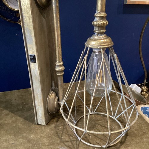 Lámpara de pared estilo industrial diseño jaula para pájaros - Imagen 6 de 8