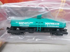 BROADWAY LIMITED ~ MATHIESON CHEMCALS 6000 GAL. TANK CAR # 3309 ~HO SCALE