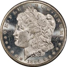 1884-CC PCGS MS63 Morgan Dollar, GSA Pedigree, Looks PL, Frosty, Blast White, PQ