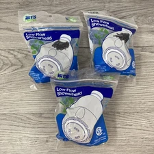 BITS Limited Low Flow Shower Head B150-CH 1.5 GPM Max Flow Rate Eco-Logical - 3x