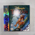 Disney’s Tarzan CIB w/ Registration Card Nintendo Game Boy Color Complete GBC