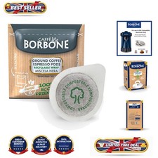 Sustainable 50 Pack Compostable Coffee Pods - Medium Dark Roast ESE Compatible 0.24 per lighter