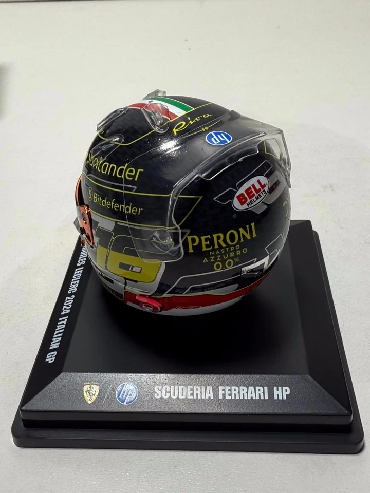 Charles Leclerc 2024 Looksmart Monaco GP Helm Ferrari Formel1 F1 1:5 1/5 Modell - Bild 2 von 4
