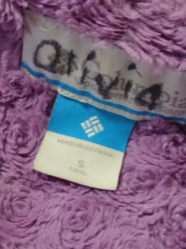 Columbia Girls Size Small Jacket Quilted Fleece Lined Purple - Picture 2 of 10