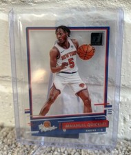 2020-21 Clearly Donruss The Rookies #6 Immanuel Quickley
