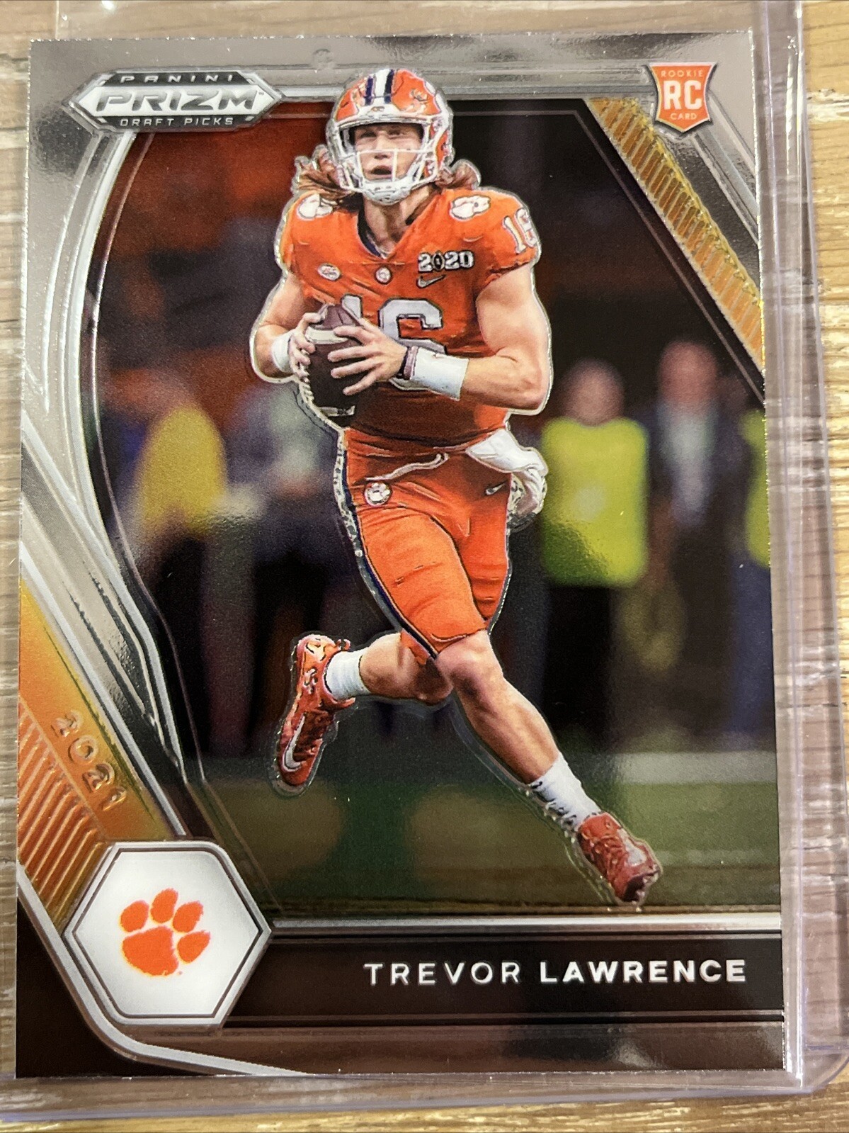 2021 Panini Prizm Draft Picks Trevor Lawrence Rookie RC 106 Jacksonville Jaguars