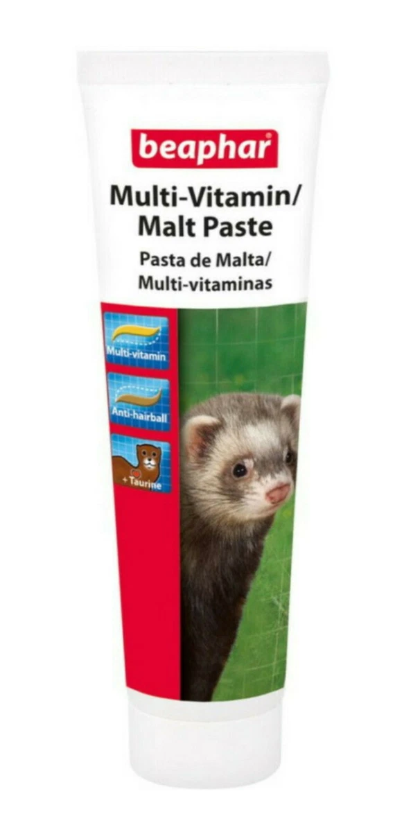Ferret hairball clearance treatment