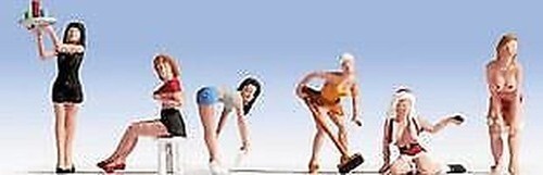Sexy Ladies OO/HO gauge Noch 15957