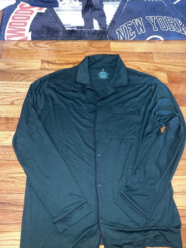 Tommy John Loungewear Pyjama Langarm Oberteil Pine Grove Grün Herren Größe Medium - Bild 1 von 4
