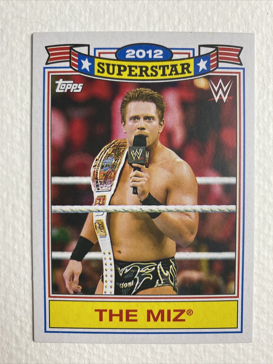 The Miz 2021 Topps Heritage WWE Superstar Tribute TM-13 | eBay