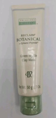 Principal Secret RECLAIM Botanical Green Myrtle Clay Mask NEW SEALED 1.7oz.