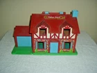 Vintage Fisher Price Little People Tudor Dollhouse 1980's