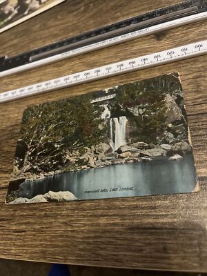 LOCH LOMOND,INVERSNAID FALLS-1920 s-POSTCARD