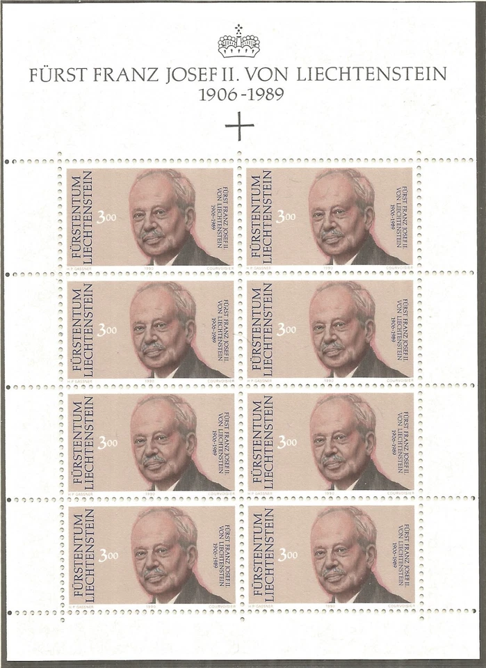 LIECHTENSTEIN 1990 como nuevo 2 mini hojas MNH(**) Foto 3 de 3