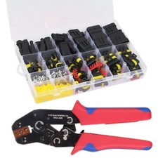 708 Pcs 12V Electrical Terminal Wire Connectors Plug Kits 1/2/3/4 Pin Waterproof