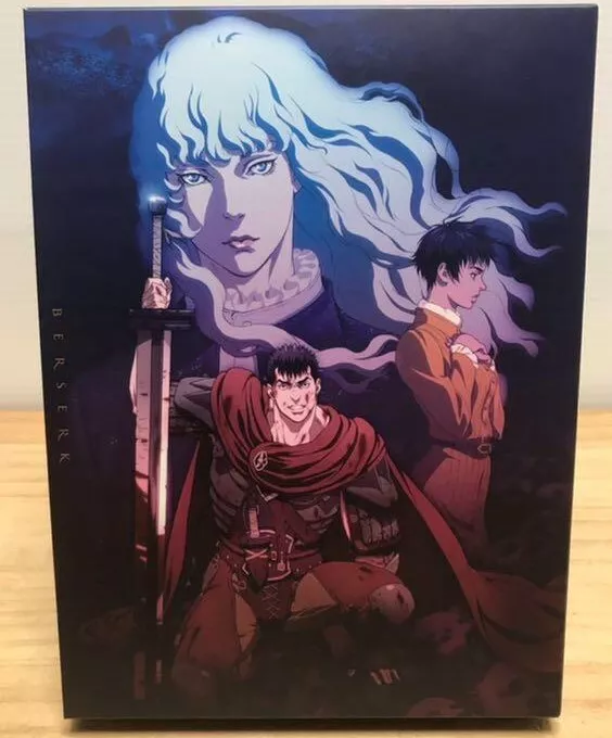 This cover art for the 1997 anime Blu-Ray made it seem like Guts