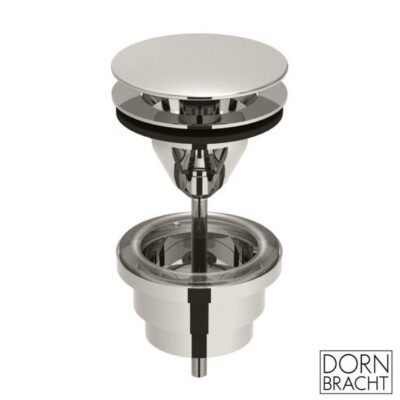 Dornbracht Waschtisch Ablaufgarnitur ohne Pressverschluss 1 1/4'' - Platin gebürstet 10126970-06