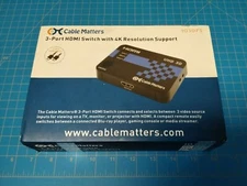 Cable Matters 3-Port HDMI Switch with 4K Resolution Support