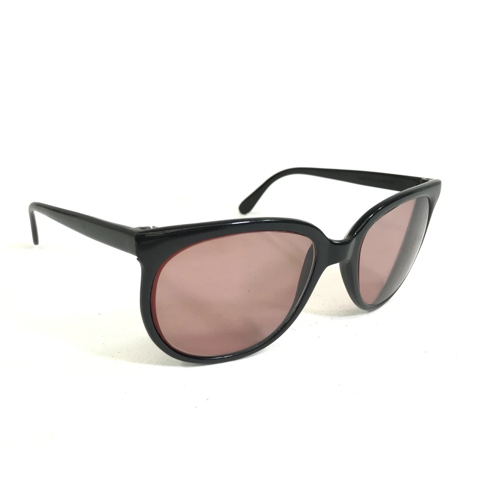 Gafas de sol vintage Bausch & Lomb Ray-Ban grandes marcos negros con lentes rojas Foto 2 de 4