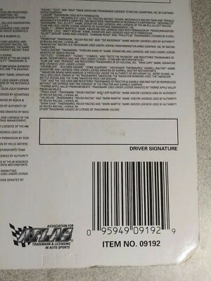 50th Anniversary NASCAR 00 Aqua Fresh From Racing Champions 1:144
