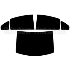 For VW Passat 4-door Saloon 1997-05 Pre Cut Window Tint Kit 20% Dark Rear Film