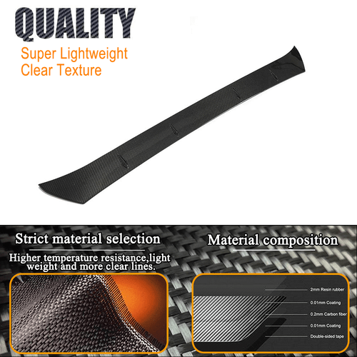 Carbon Spoiler Lippe Heckspoiler Hecklippe Passt für Toyota GR86 Subaru BRZ 22UP - Picture 9 of 13