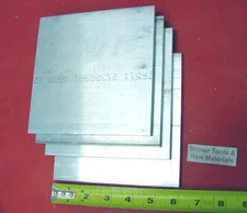 10 Pieces 1/4" X 6" ALUMINUM 6061 FLAT BAR 6" long T6511 Extruded Mill Stock