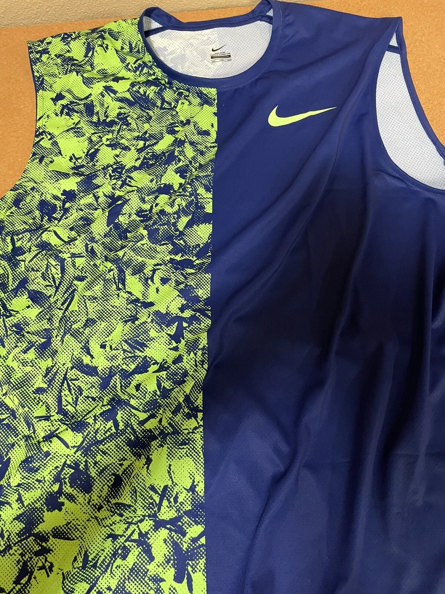 Men Nike Pro Elite Sponsored 2019 Singlet Track / Field Running